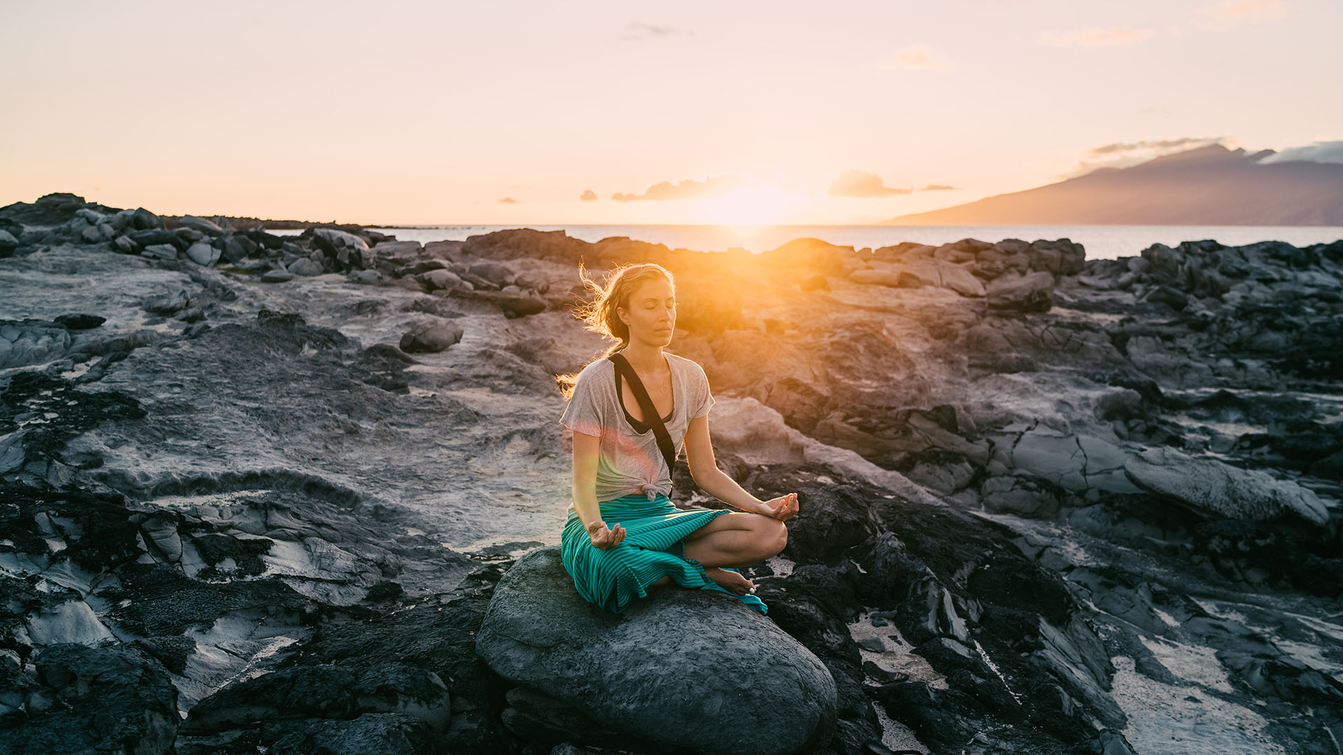 Relaxing in Maui, Hawaii