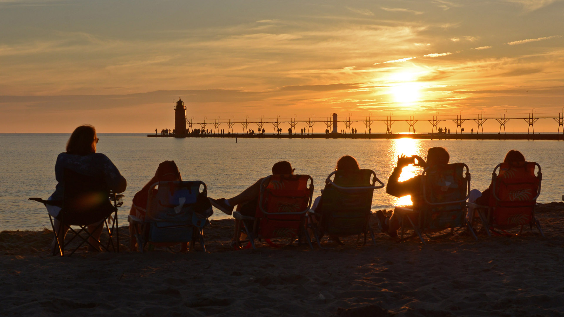 Family Reunion in South Haven Michigan